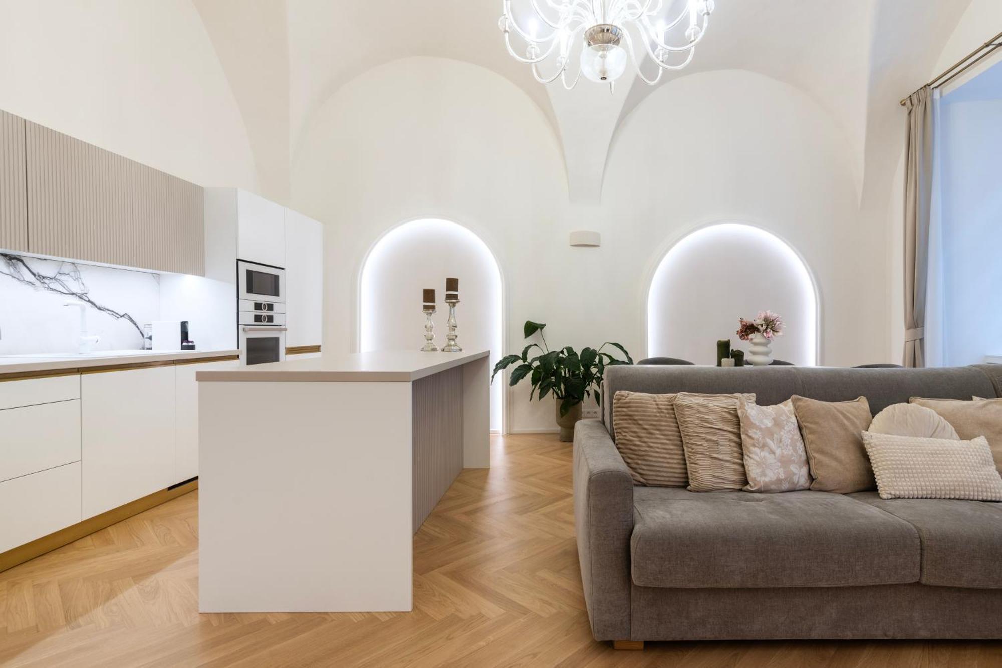 Arch Iv. Lejlighed Prag Eksteriør billede