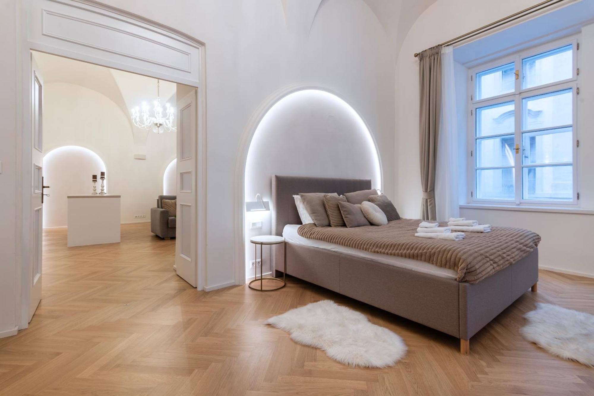 Arch Iv. Lejlighed Prag Eksteriør billede