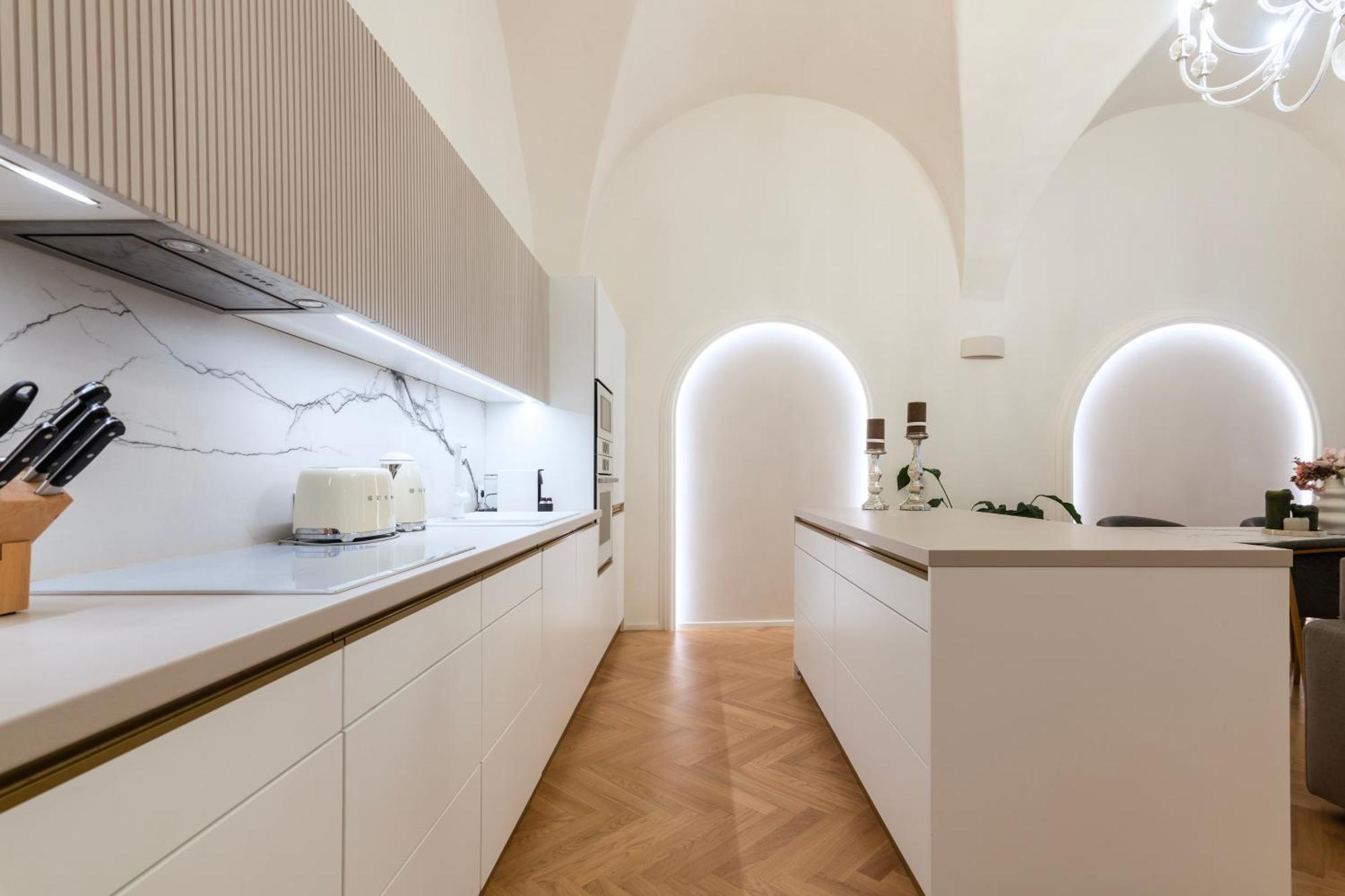 Arch Iv. Lejlighed Prag Eksteriør billede